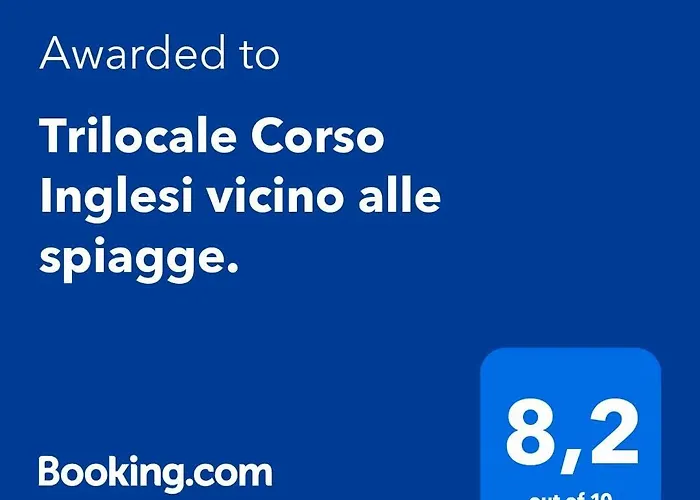 Trilocale Corso Inglesi Vicino Alle Spiagge.